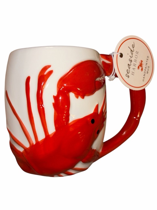 Sunday Morning Ceramics Other - Sunday Morning Ceramics ‘You’re A Catch’ Lobster Mug NWT